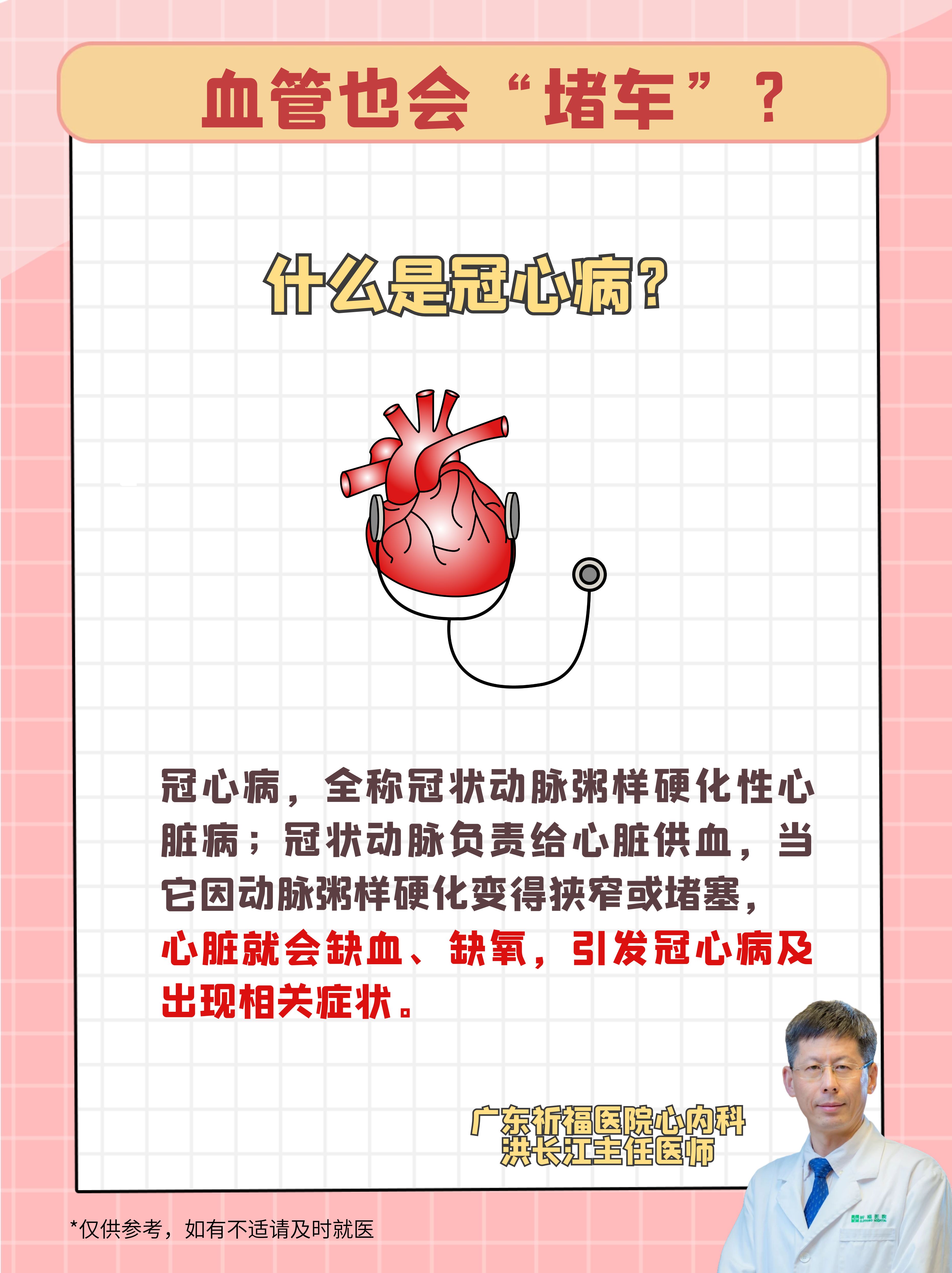血管也会“堵车”？你了解冠心病吗？